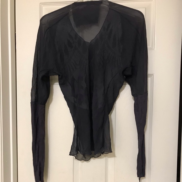 Buddhist Punk sheer Top - Picture 8 of 13